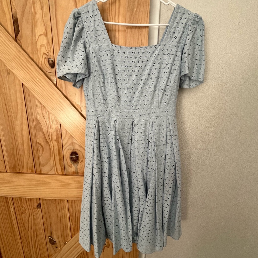 Rachel Parcell Elegant Light Blue Dress